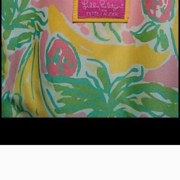 Lilly Pulitzer Multicolor Floral Tote - Pink, Yellow, Green - Picture 2 of 4